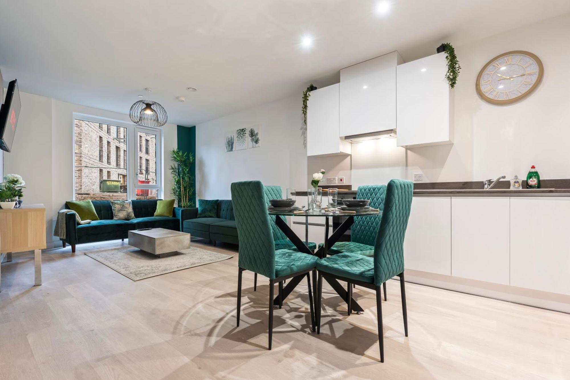 Evergreen Haven - 2br - Free Parking W High Speed Wifi Apartment