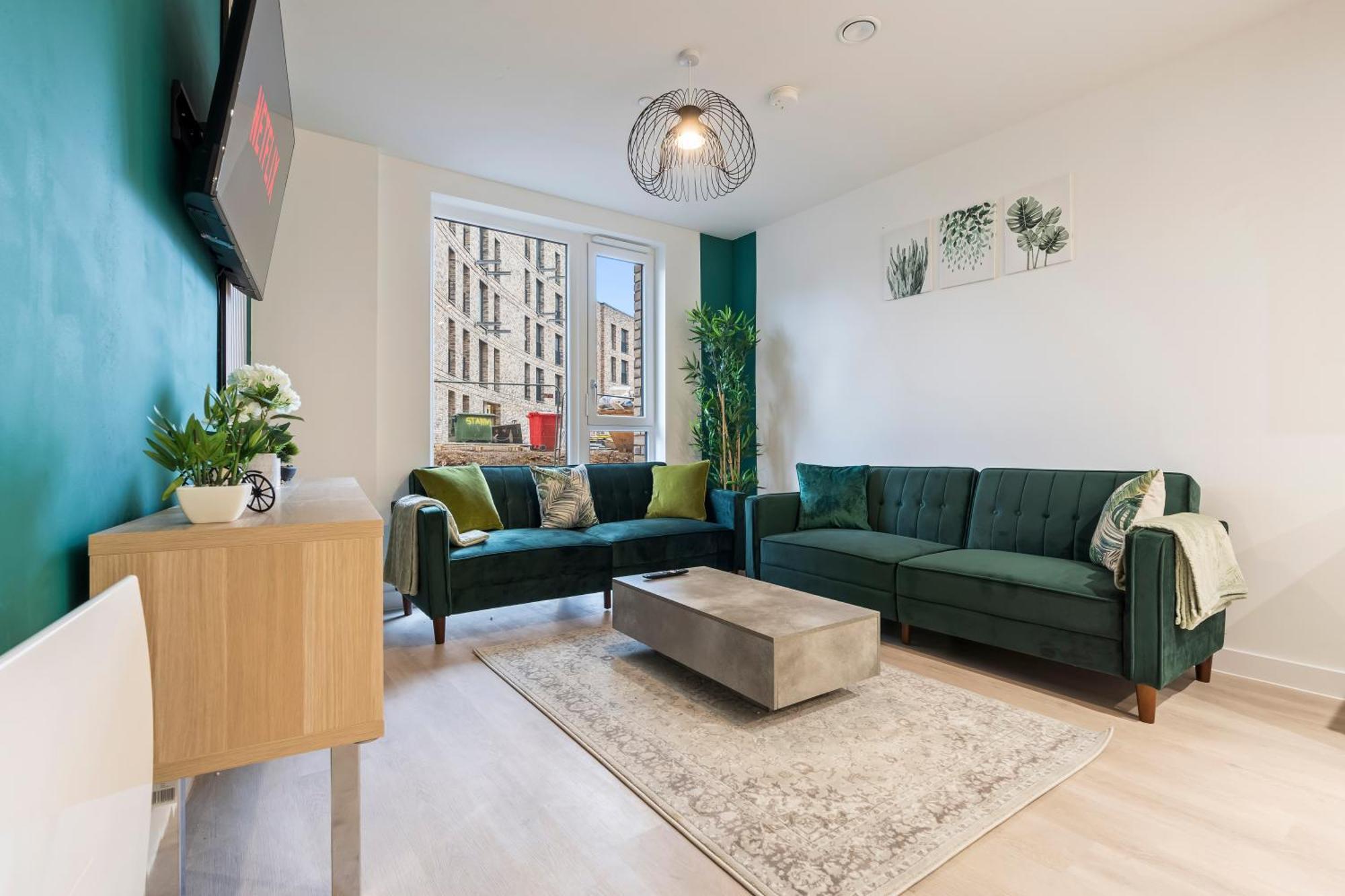 Apartment Evergreen Haven - 2br - Free Parking W High Speed Wifi Birmingham