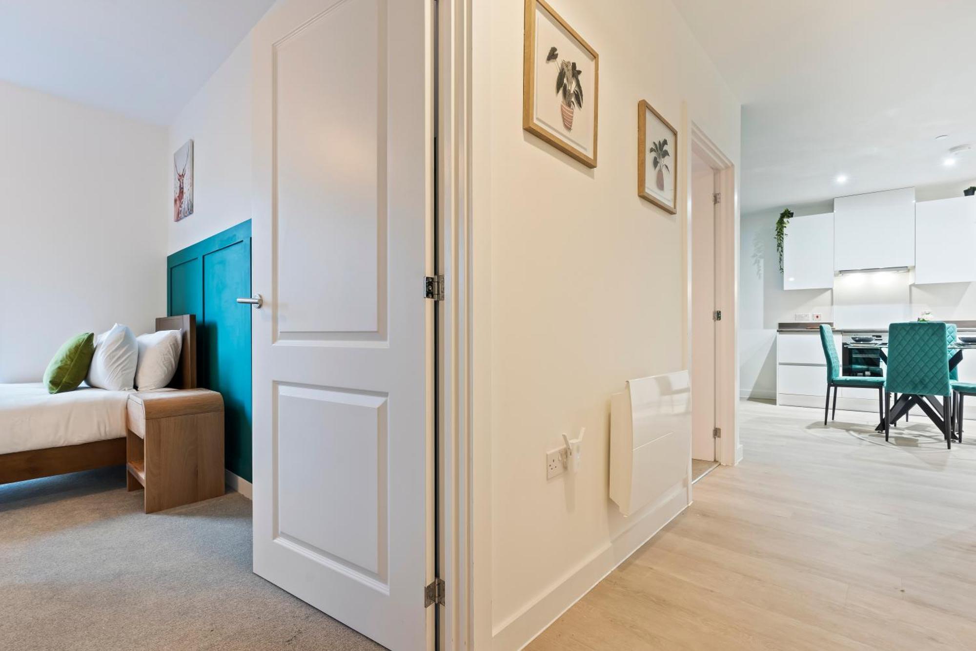 Apartment Evergreen Haven - 2br - Free Parking W High Speed Wifi *